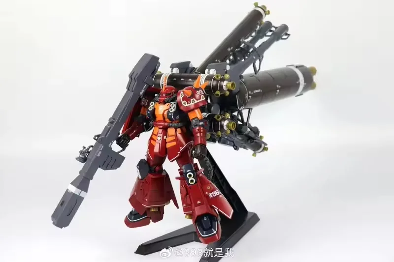 最終値下【限定】 SP2 Red lic 1レザー +SAIGEN NEW Lane Leien Model ZG-001 ZG-002 MG MS-06R Psycho Zaku Action