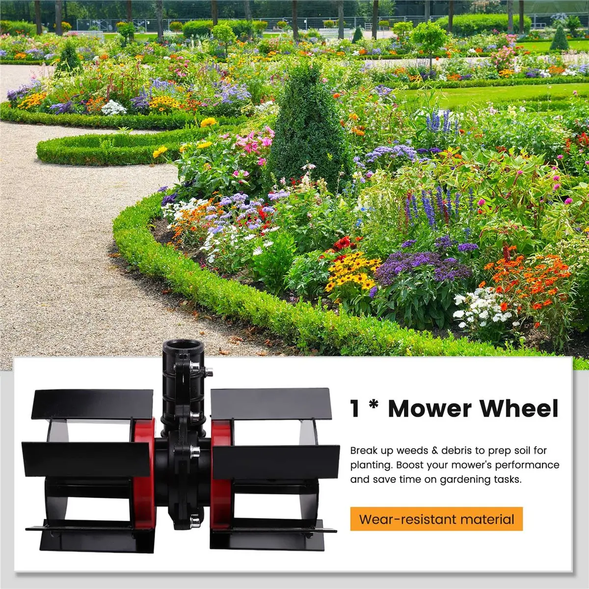 

(CNIM) 28-мм универсальное колесо для газонокосилки, высокомощное колесо для прополки, аксессуары для газонокосилок