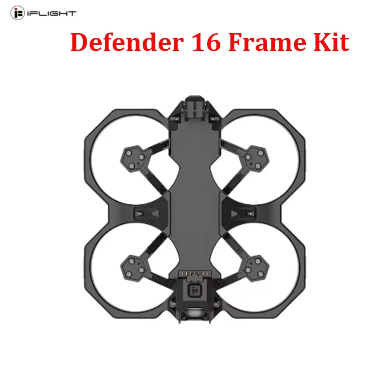 Iflight defender 16 rahmen kit für fpv teile leichtes mini fpv modell kreuzung flugzeug durchlass gestell