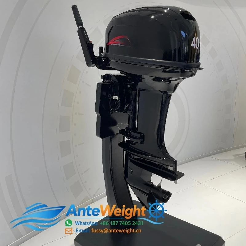 40HP 2 Stroke Outboard Motors New Condition Durable Aluminum Hull Material for Inflatable Boat Ship Engine