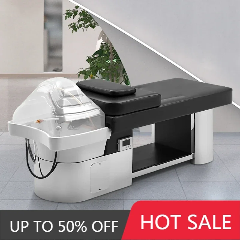 

Interior Chair Hair Spa Washbasin Professional Hairdresser Washing Machine Therapy Shampoo Backwash Units Haarwasstoel Bed Basin