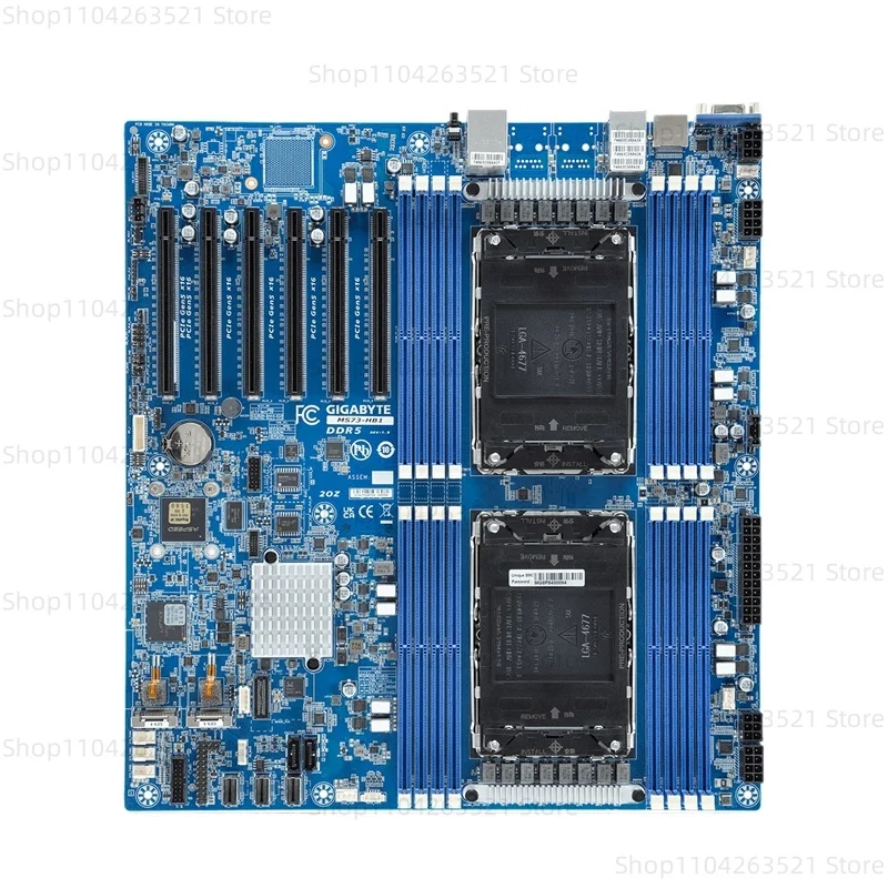 Dual C741 Chipset Main Board Supports 5th/4th Generation Intel Xeon Scalable Procors