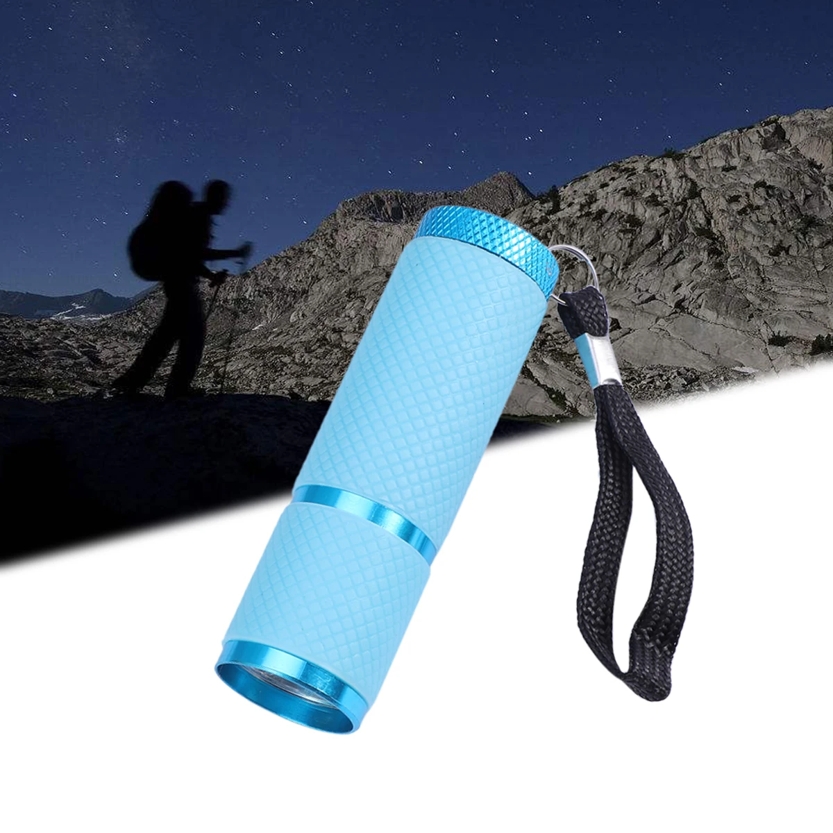 Purple Flashlight Cycling Money Detection Torch UV Anti-counterfeiting Home LED