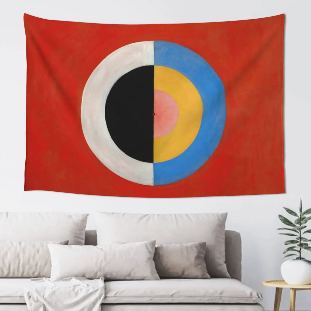 

Hilma af Klint The Swan, No. 17, Group IX-SUW Tapestry Bedroom Decoration Carpet Wall Wall Tapestries Wall Decor Tapestry