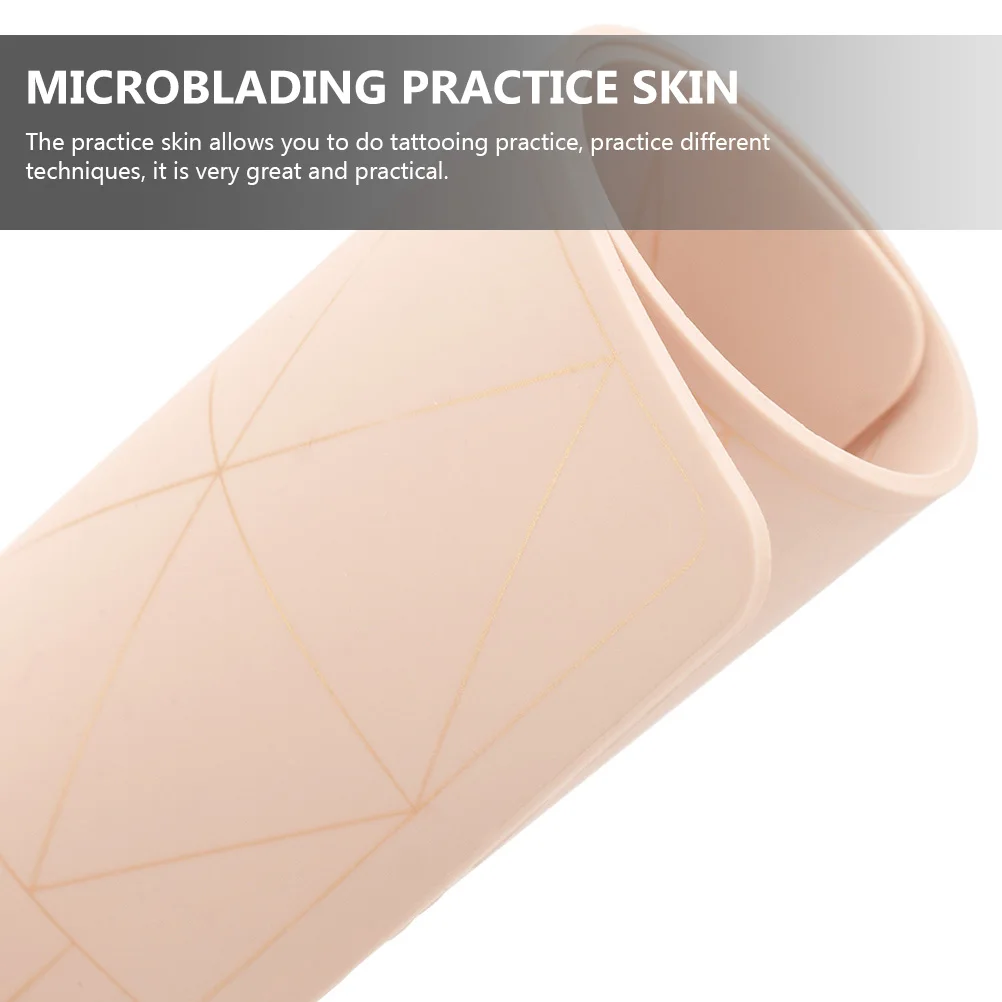 

Embroidered Tattoo Practice Skin for Eyebrow Microblading Realistic Silicone Skin Training Tool Beginner Tattooing Supplies
