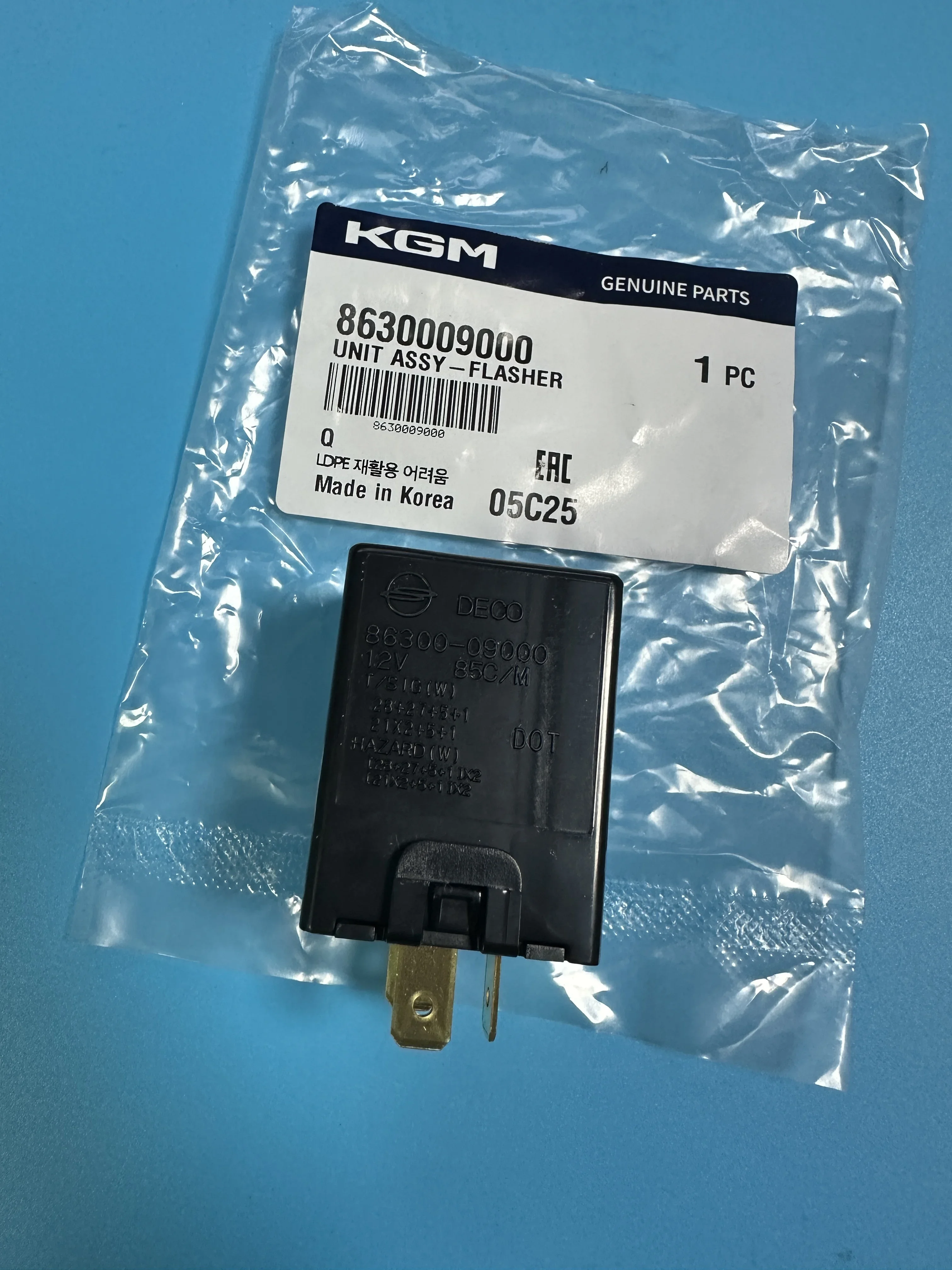 Unidad intermitente genuina 8630009000 para deportes Ssangyong Actyon Kyron Actyon