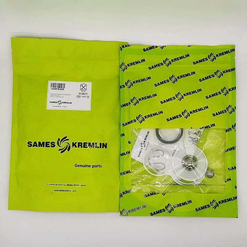 Sames-Kremlin Dichtung Kit Für HYD 120F,144.970.490, für Airmix 16F240 Flowmax farbe pumpe-edelstahl, Original Aus Frankreich