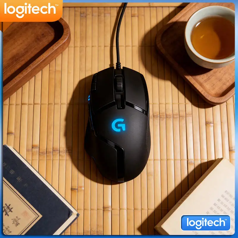 

High-Speed Logitech G402 Mouse Fusion Engine Tech 8 Buttons 4 DPI Levels Anti-Slip for High-Stakes Gaming Events