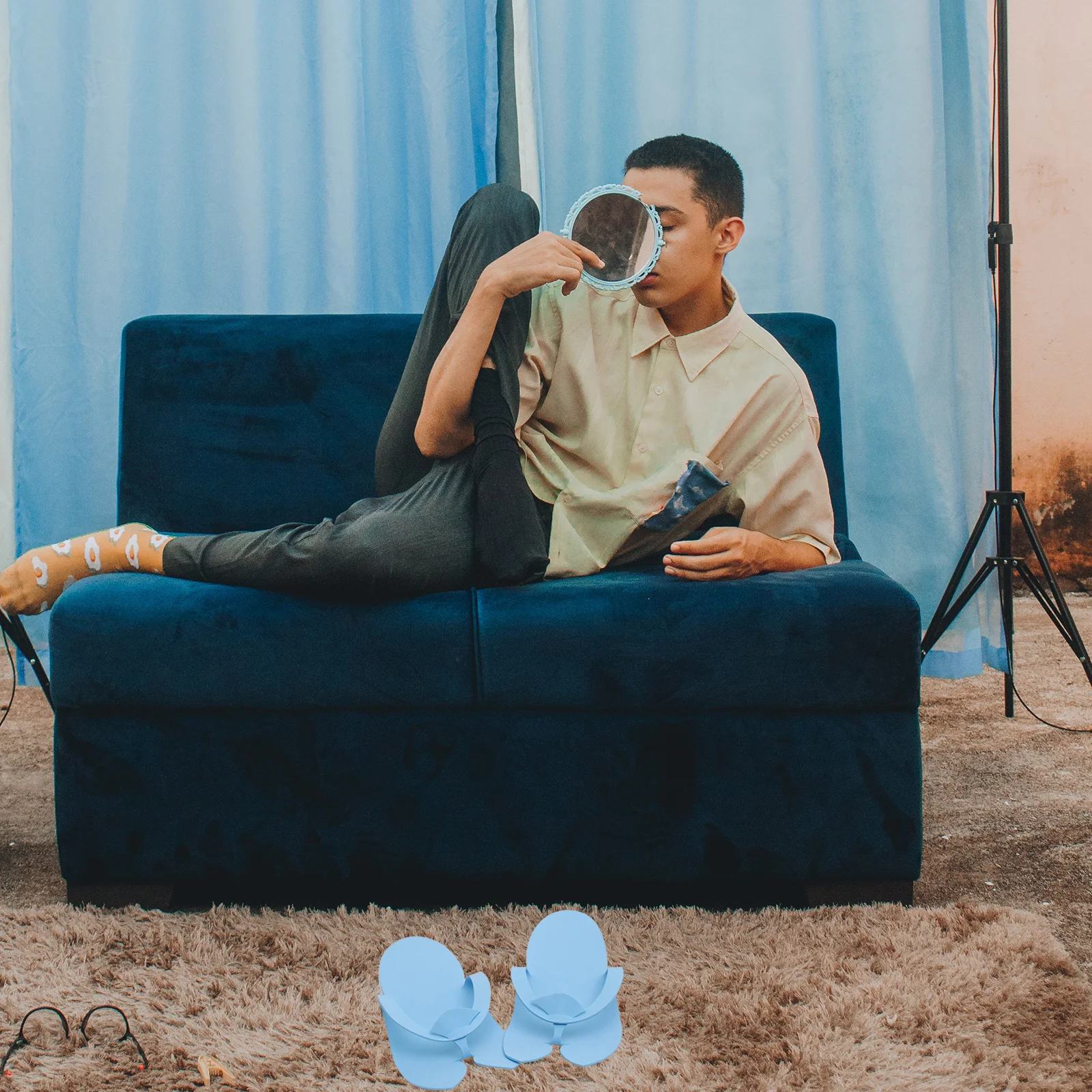 12 Paar Eva-Einweg-Hausschuhe, feine Verarbeitung, praktische Haushaltsschuhe für Nagelstudio, Schönheitssalon, Pediküre-Hausschuhe