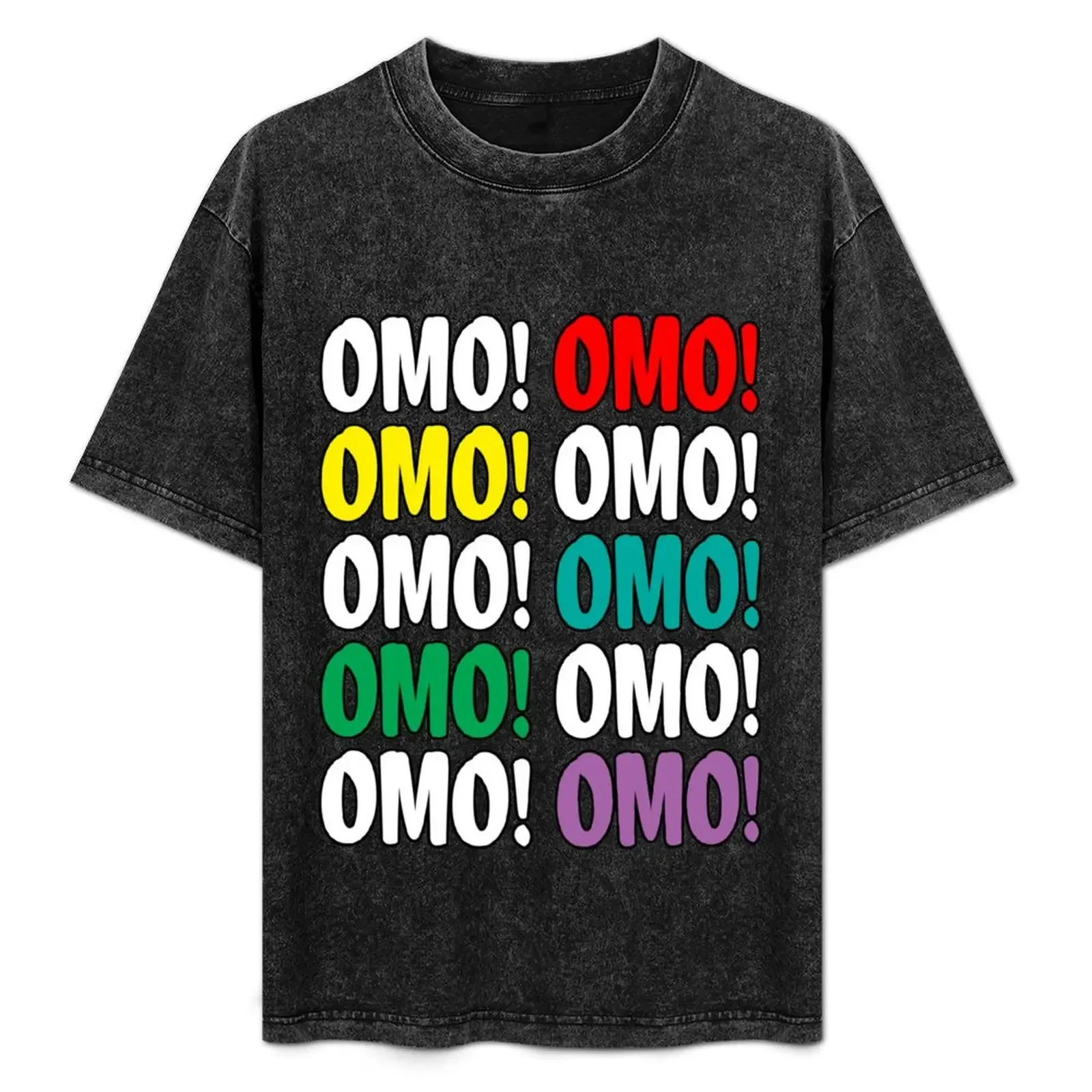 

Omo! Korean Phrase T-Shirt Active Wear Sports T-Shirt for Men