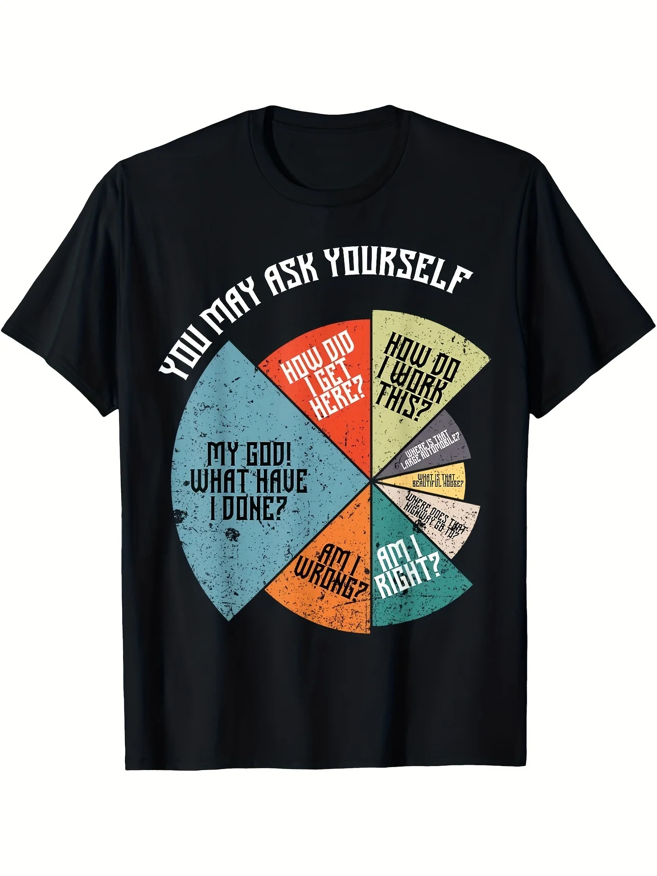 T-Shirt avec paroles de musique rétro des années 80, idée cadeau amusante des années 80, taille S-2xl, grande taille, édition limitée