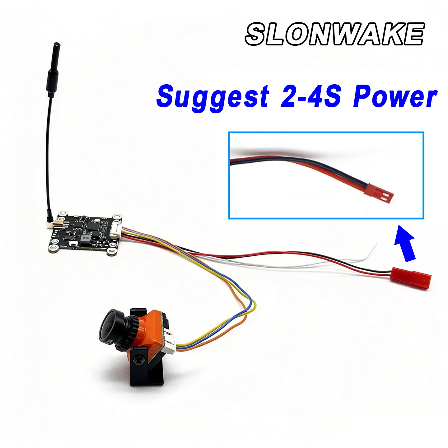 Ready to use 5.8G 48CH 200/500/1000/1600mW adjustable transmitter camera cmos 1500TVL 2.1mm Lens support OSD for Racing Drones