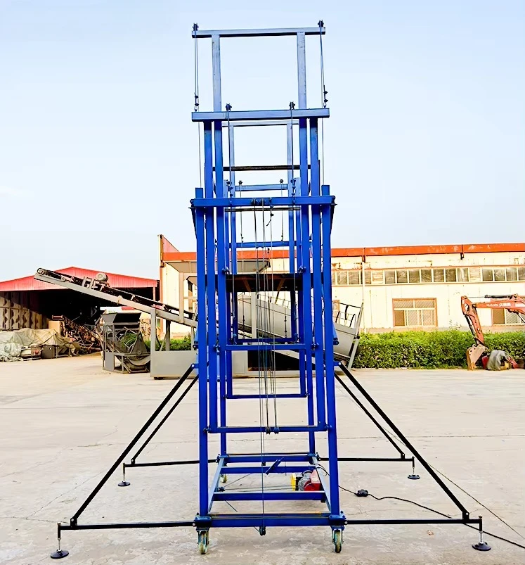 3-13m 500kg Electric Mobile Scaffolding Scaffold Remote Control Lifting Platform For Construction Building