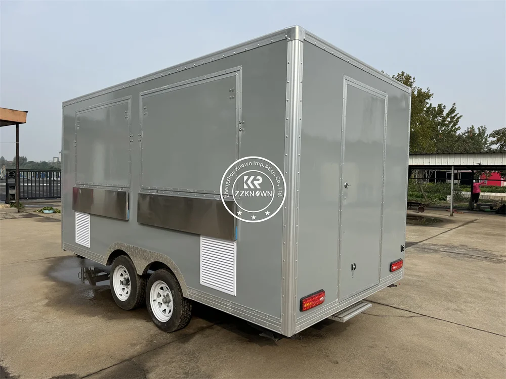 

Best Sale Colored Hot Dog Cart Food Truck Mobile Kitchen Stree Mobile Pizza Hamburger Trailer Fast Food Trailer