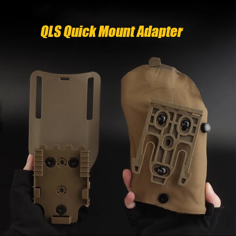 Tactical quick release X300 holster for P320, used with X300 flashlight, equipped with QLS quick installation adapter