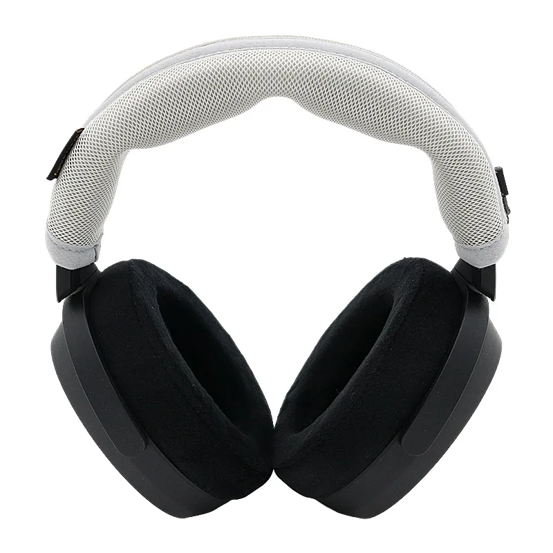 Copertura del fascio della testa dell'auricolare per SENNHEISER HD 490 Pro Custodia protettiva per cuffie Fascia per capelli in tessuto a rete traspirante con cerniera