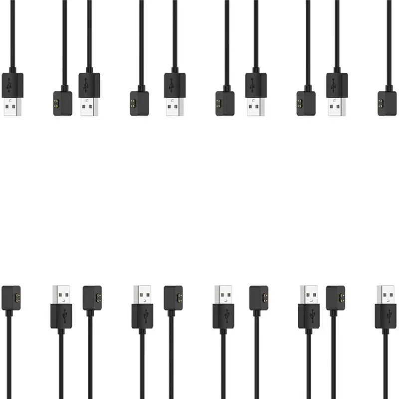 

ABGN USB Charging Cable For Xiaomi Mi Band 9 8 Pro 8 Active Magnetic Travel Charging 100Cm 20 Pieces