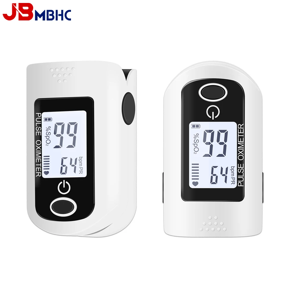 Oximeter Digital Finger Pulse Oximeter LED Screen Finger Clip SPO2 PR Heart Rate Monitor Blood Oxygen Saturation Monitor