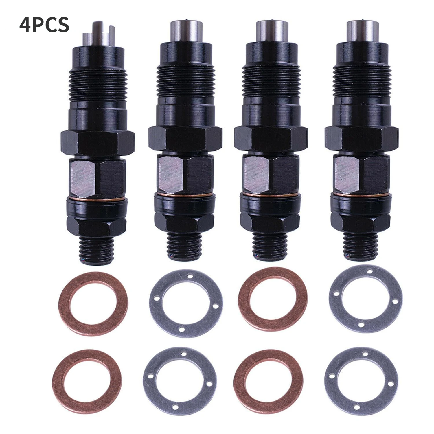 

4 pc Diesel Fuel Injectors 1050780111 78-0111 105078-0111 For Mazda Bravo WL WLT Ford Courier 2.5L WL-T Fuel System Supplies