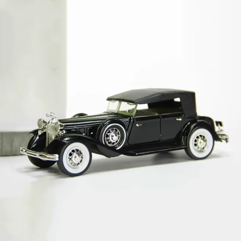 Dietcast escala 1:32 1932 Chrysler LEBARON modelo de liga de carro clássico acabamento coleção de simulação exibição estática carro presente brinquedos