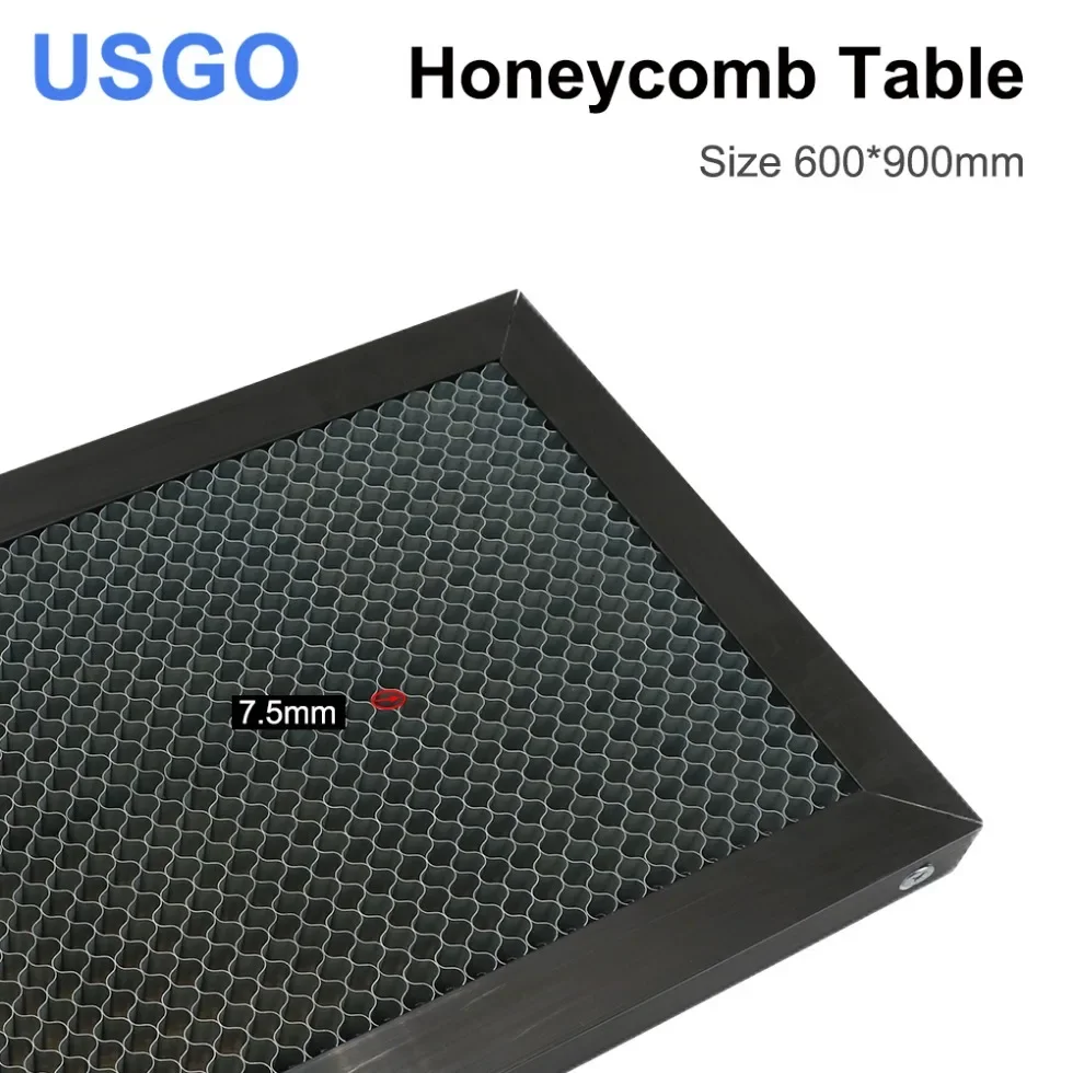 USGO طاولة عمل على شكل قرص العسل 600*900 مم أجزاء ليزر منصة لوحة قابلة للتخصيص لآلة القطع والنقش بالليزر CO2 #5