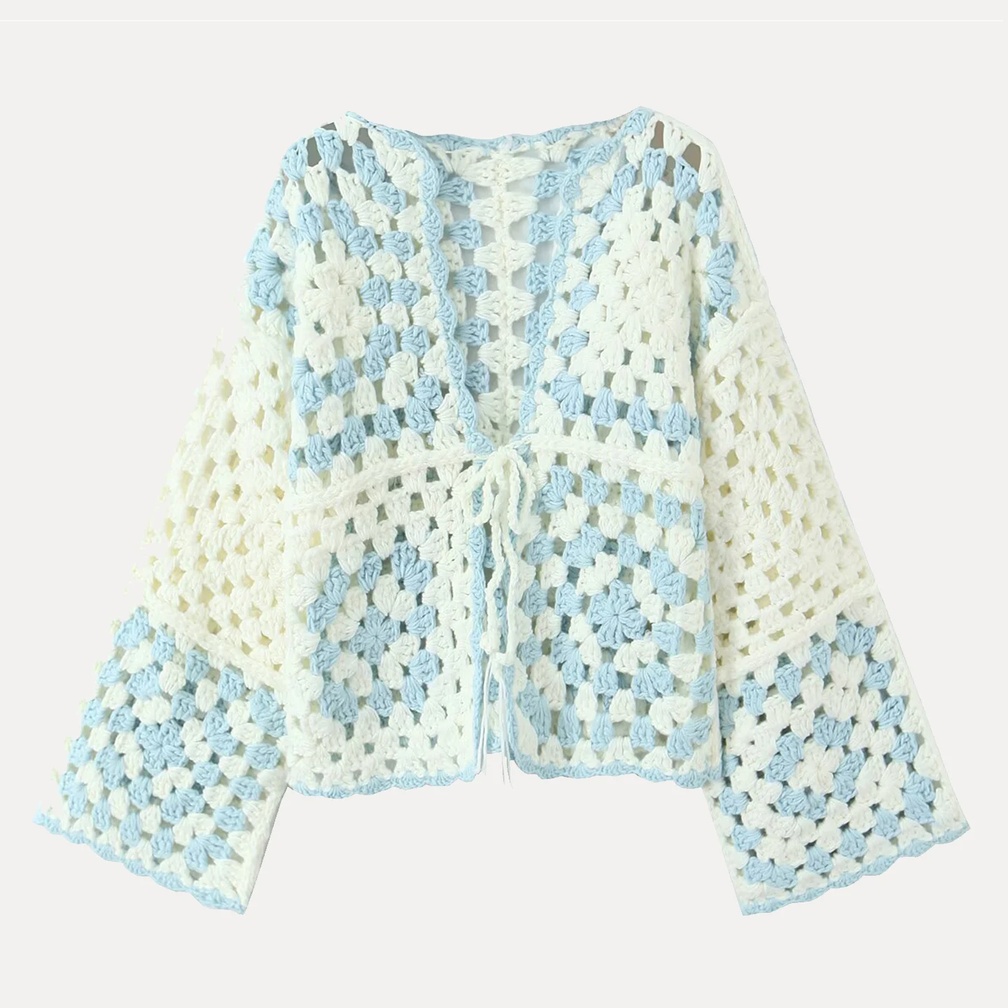 เสื้อไหมพรมแฮนด์เมด 2025 คอลเลคชั่นฤดูใบไม้ร่วง ดีไซน์ใหม่สำหรับผู้หญิง แฟชั่นอเนกประสงค์ ลายแม่ลูก ถักทออย่างประณีต เหมาะสำหรับใส่ไปทำงาน สไตล์เรียบหรู...