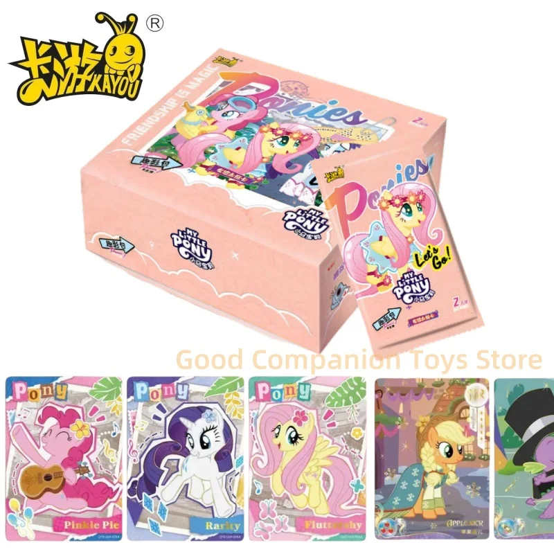 

Original KAYOU My Little Pony Card Fun Shadow Bag Vol.5 Pinkie Pie Fluttershy Peripheral Collection Rare Card Girl'S Gifts