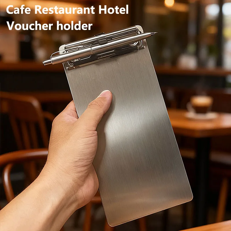 Stainless Steel Folder with Writing Board description 10