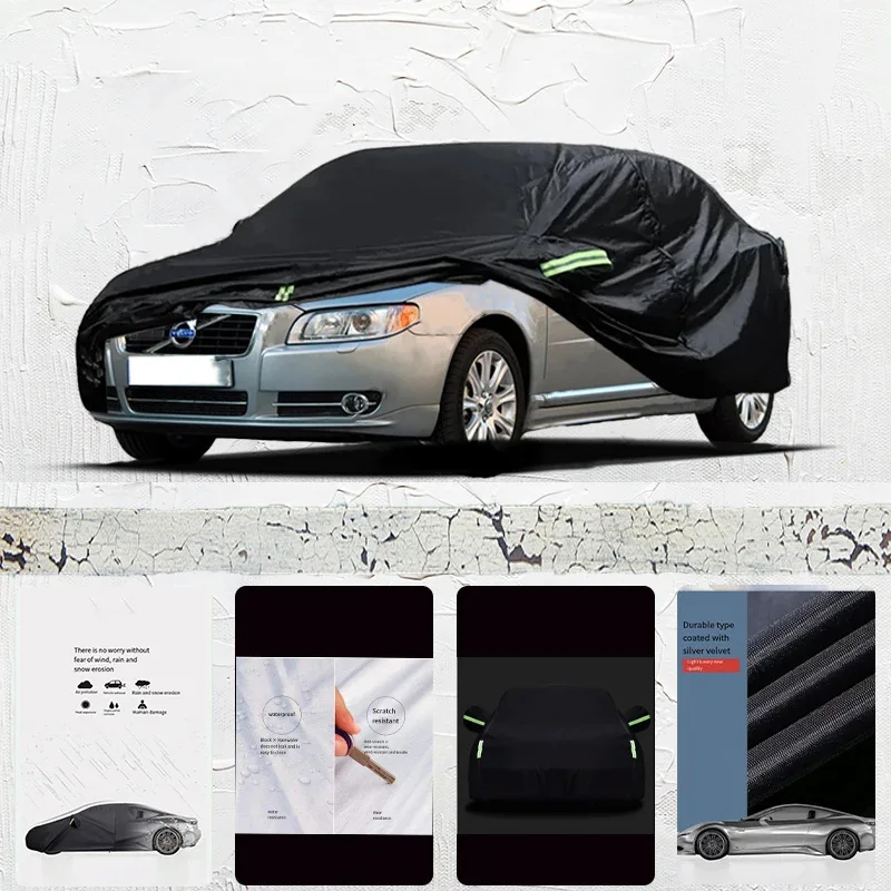 

For Volvo-S80 Auto Anti snow Anti dust Anti-uv Anti peeling paint And Anti Rainwater 210t Car cover protection