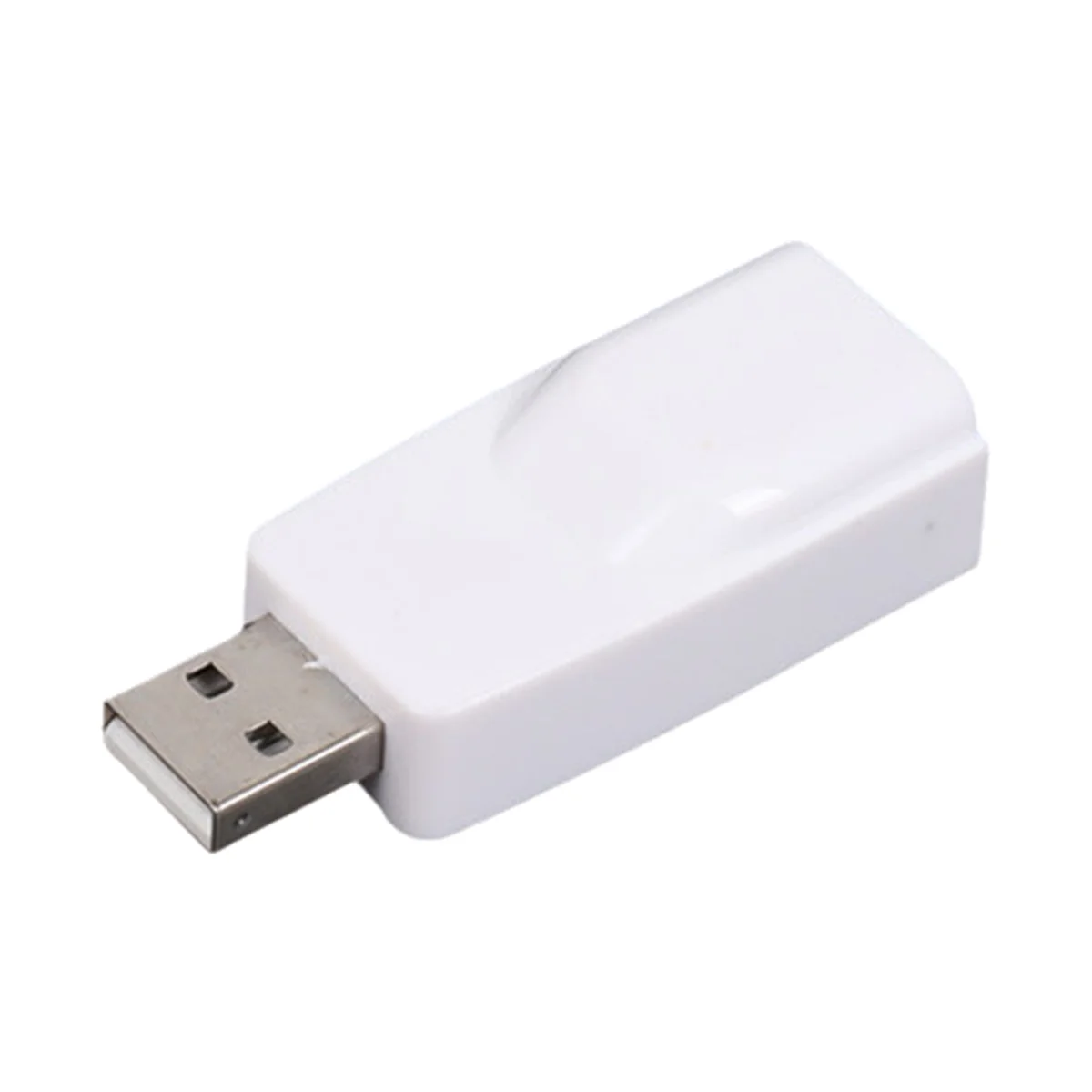 BISMZ USB-RJ45 LAN Ethernet-адаптер 100 Мбит/с USB2.0 Сетевая карта для ПК, ноутбука, настольного компьютера, DVB, телеприставка без привода, белый