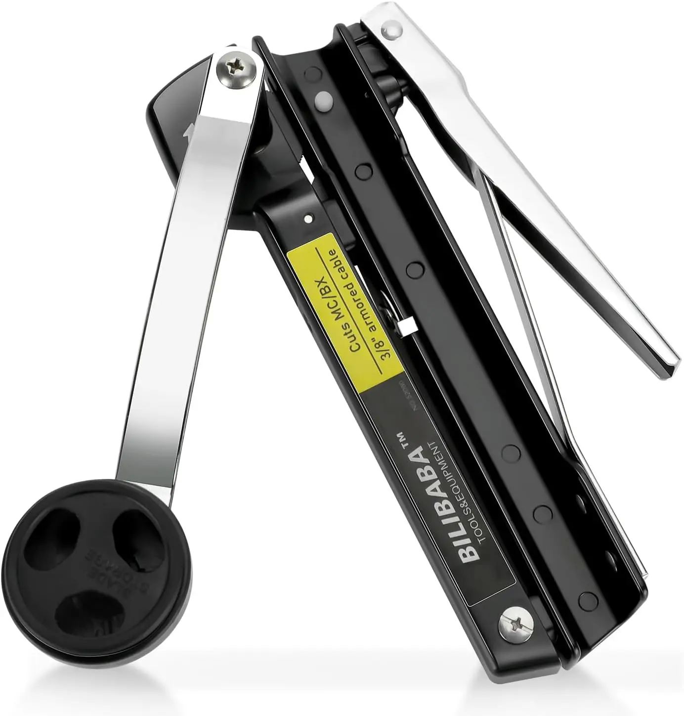 

MC Cable Cutter for BX/MC Cable, Cuts 3/16" to 7/10", with Blades Storage