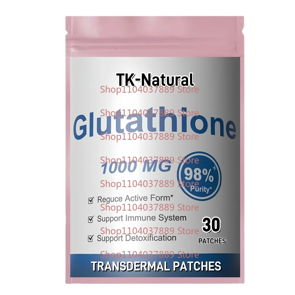 

30 Patches Glutathione Transdermal Patches - Skin Care & Detoxification Immune & Liver Support