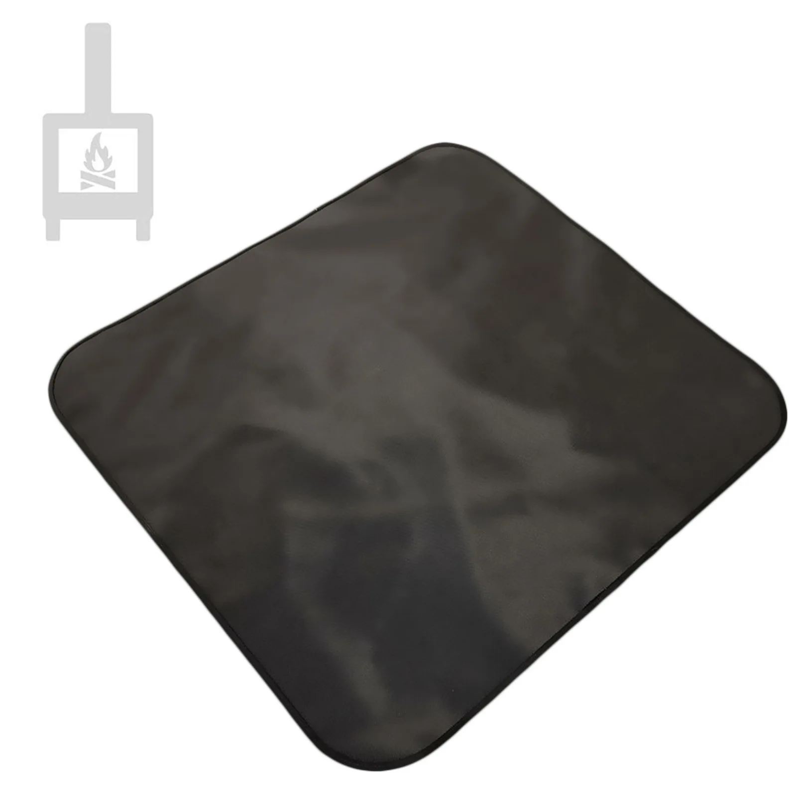 Silicone Fire Pit Mat Protects Floors Fireplaces Braziers and Fire-resistant Blankets