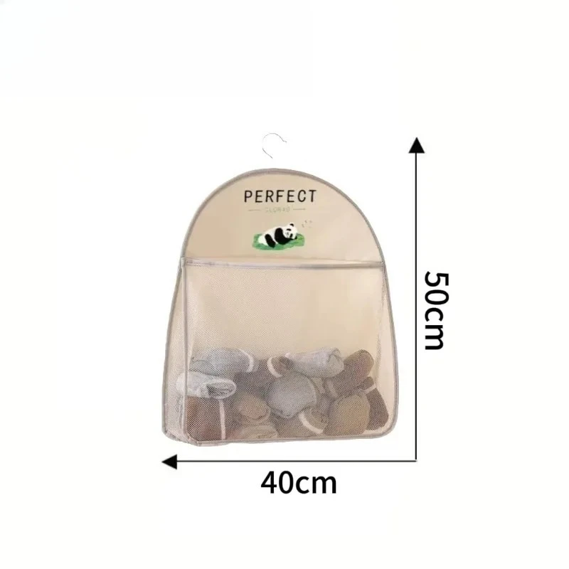 1/2/3-stöckiger Netz-Hängeaufbewahrungsbeutel, Wand- und Schrank-Organizer, Sichtbare Netztasche für BHs, Unterwäsche, Socken, Wohnheim, Zuhause, Kleiderschrank-Aufbewahrung – Detail 14