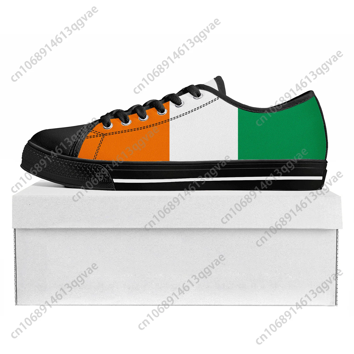 Ivory Coast Côte d'Ivoire Low Top High Quality Sneakers Mens Womens Teenager Tailor-made Shoe Canvas Sneaker Casual Couple Shoes