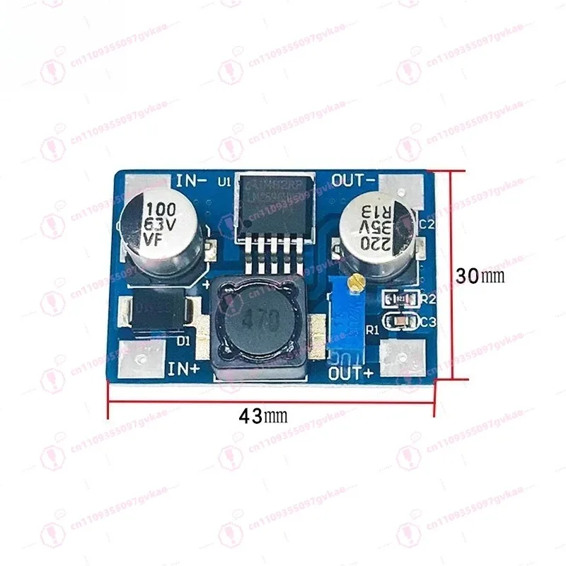 

20W3A LM2596HVS power supply step-down module 5-60V to 1.25-26 V super lm2576HV