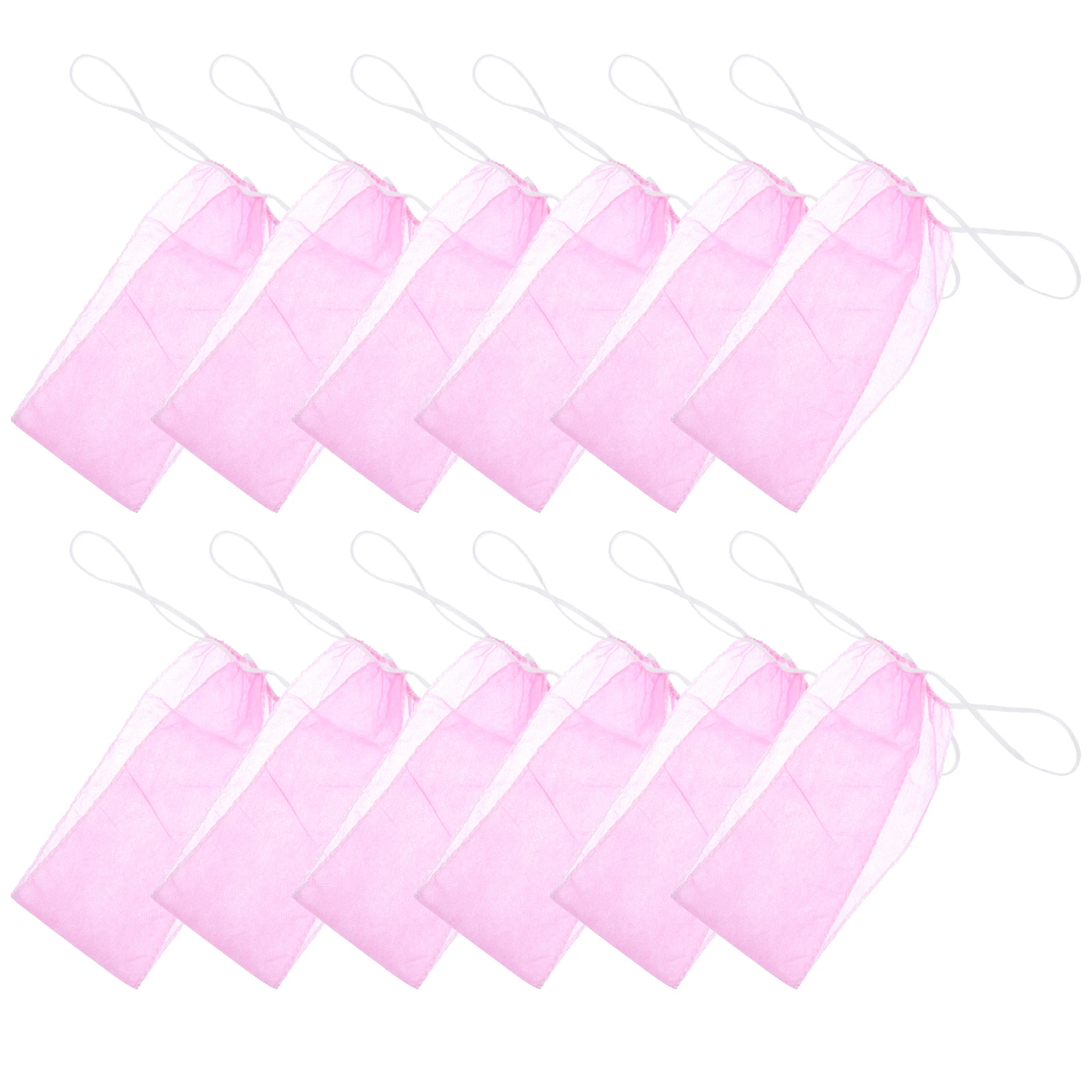 

50 pcs Disposable Underwear Women High Waisted Non-woven Pink Spa Briefs Travel Underwear Innerwear
