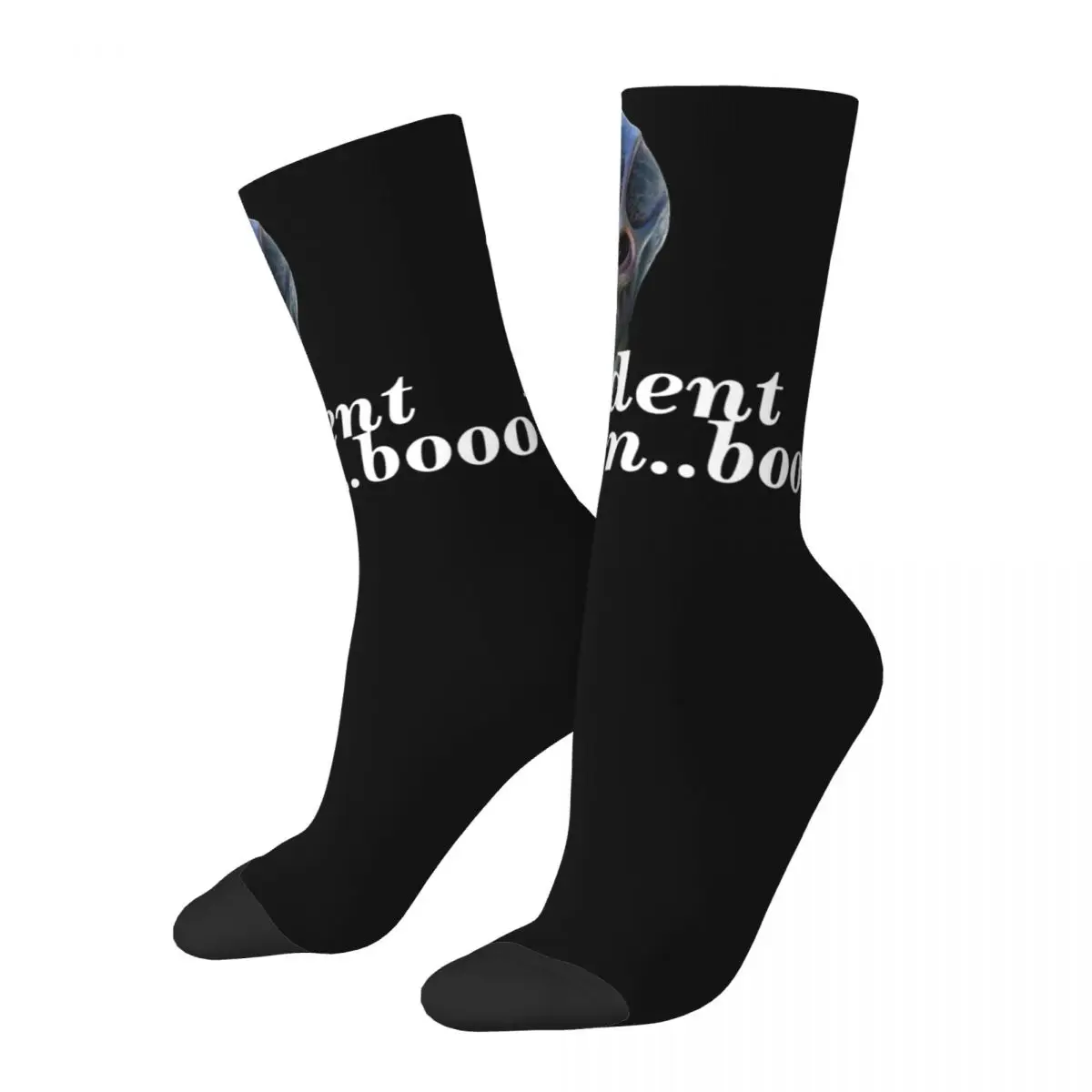 

Fashion Men's Women's New Resident Alien TV Series Crew Socks Funny Merch Warm Socks Cotton Best Gift Idea