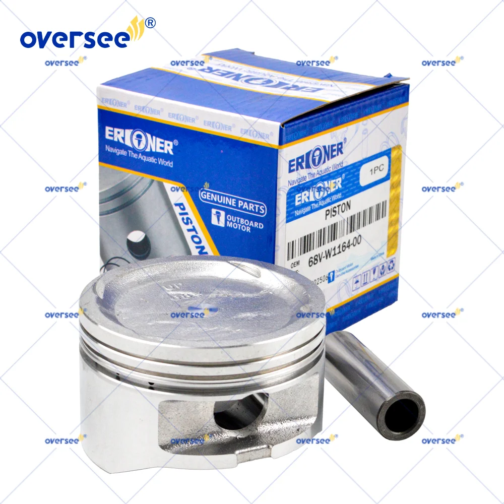Oversee 68V-W1164-00 STD Piston Only for Yamaha F115 115HP Outboard Engine 68V-W1164-02-00