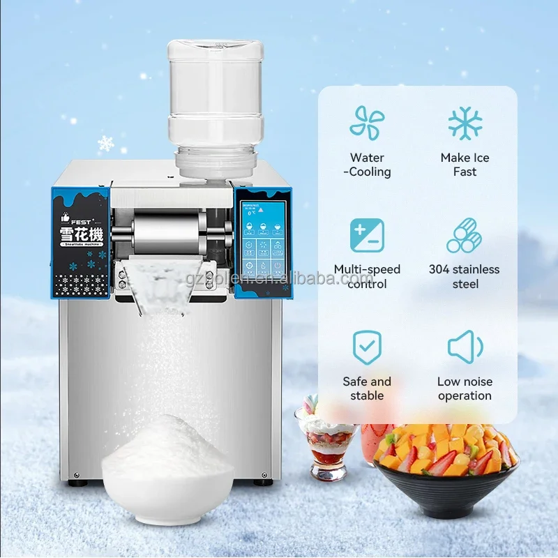 Elevate Your Drink Shop's Offerings with a Full Automatic Snowflake Bingsu Ice Shaver Machine