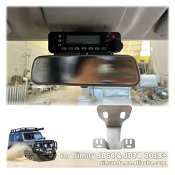 Car Walkie-talkie Stand for Suzuki Jimny JB64 JB74 2019 2020 2024 Detachable Radio Mounting Bracket Interior Accessories