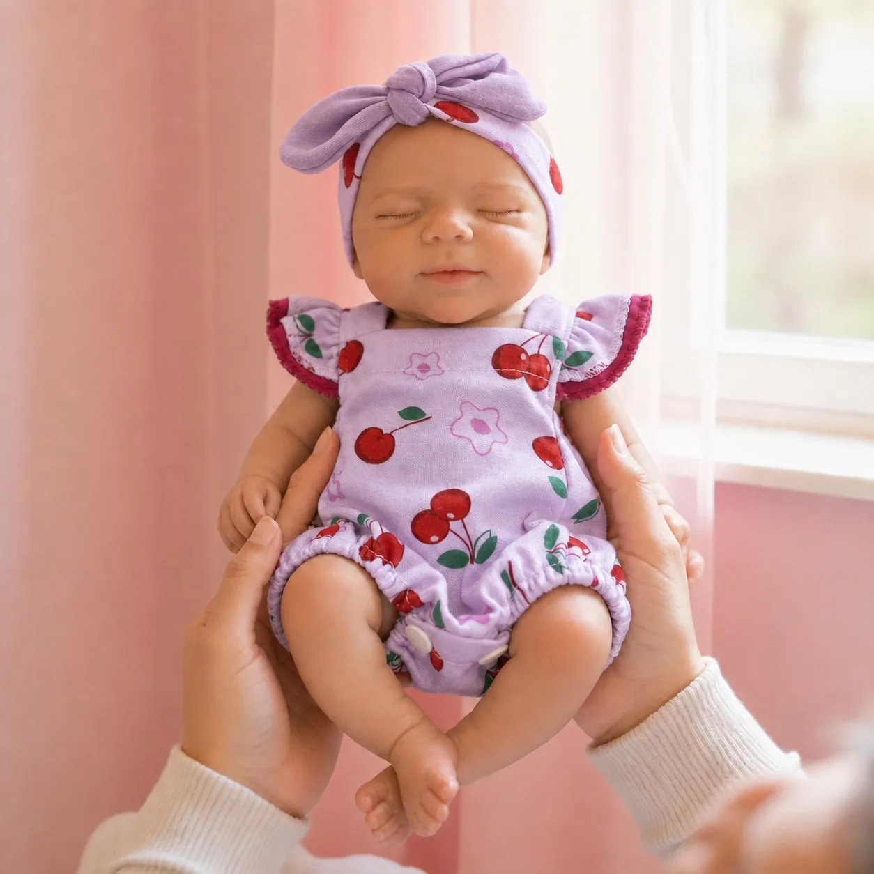 

13 Inch (33 Cm) Pascale Silicone Reborn Doll Girl - Handmade, Soft - Touch, Ideal Birthday Gift for Kids