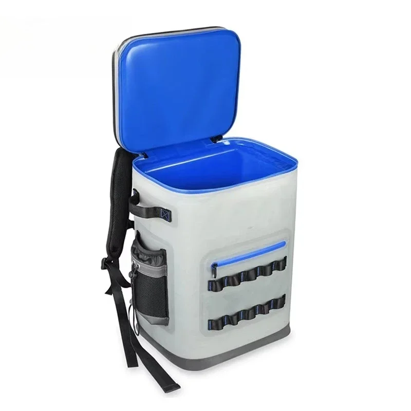 Fabric waterproof soft cooler bag picnic camping ice cooler backpack large capacity cooler soft box