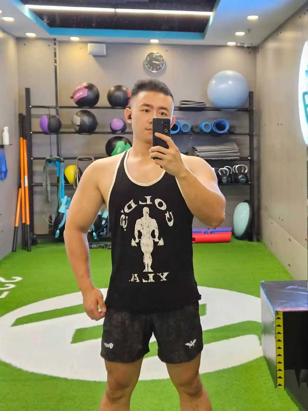 2026 adult explorer vest New men's vest outdoor running training sports fitness quick-drying breathable cotton printed top