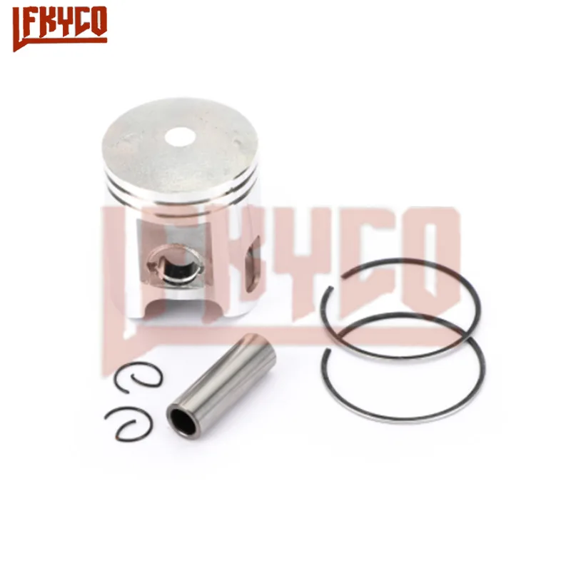 Two Stroke Engine Parts 52mm Bore For Yamaha BWS 100 BWS100 4VP Cylinder Piston 42mm Pin 14 Rings Kit Set Motorcycle Accesories