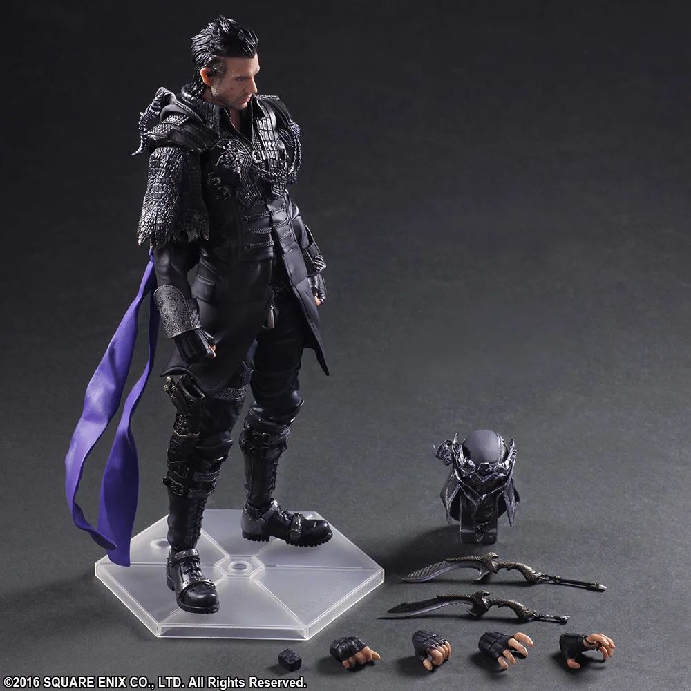 Фигурка PLAY ARTS Kai Nyx Ulric, экшн-фигурка Gladiolus Amicitia, фигурка, Коллекционная модель, игрушки, подвижное украшение, кукла в подарок