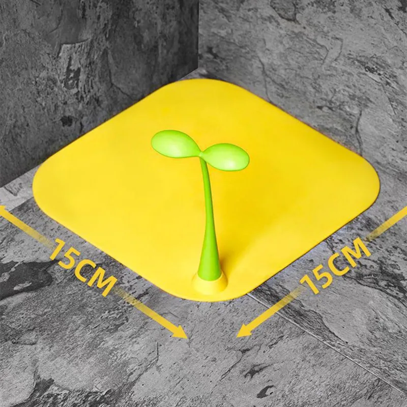 Shower Drain Floor Deodorant Cover Bathroom Silicone Sewer Cute Bean Seal Cover Sink Hair Filter Bathtub Plug Water Stoppers image 4