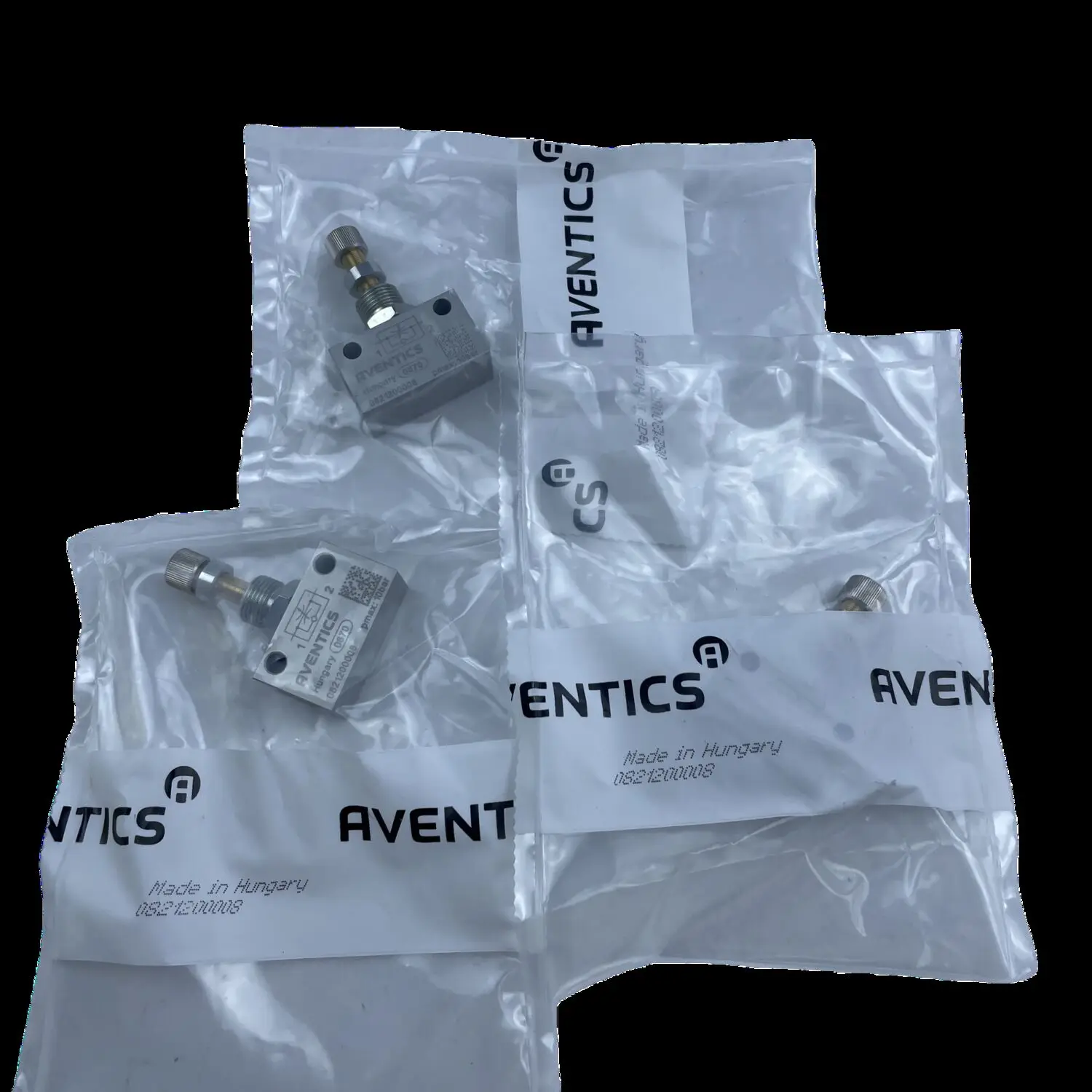 AVENTICS Valves, Including Models 0821200003, 0821200005, 0821200008, And 0821002003