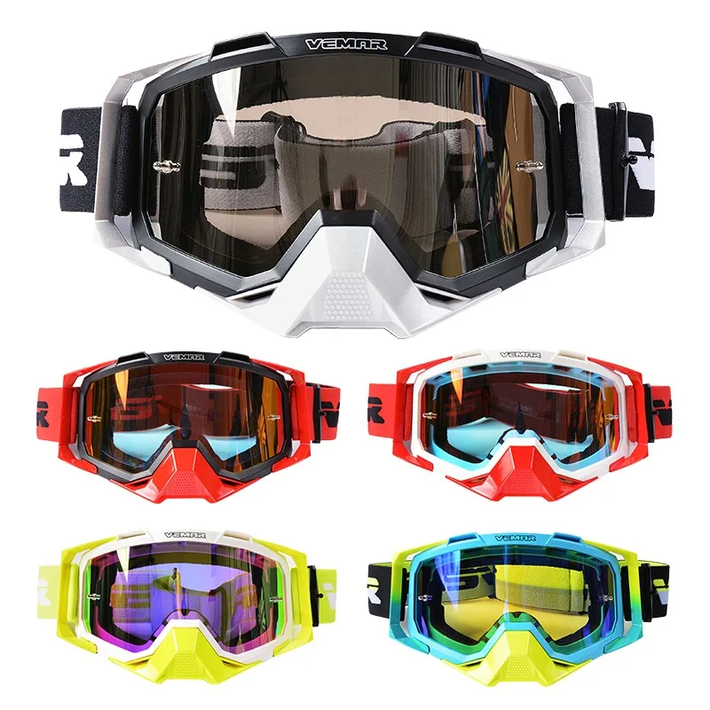

VEMAR Motorcycle Goggles Eyeglasses Off Road MX MTB Motocross Glasses Cycling Dirt Bike Racing sport Protection Goggles