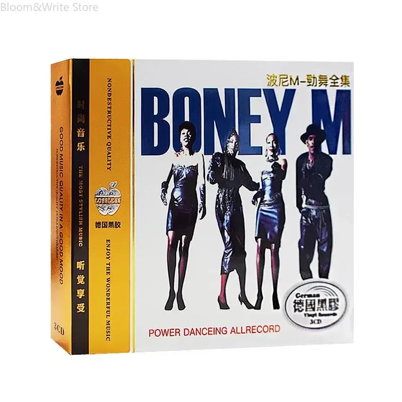 Famous German Disco Group Boney --M Bobby Farrell‌ Music CD Greatest Hits Album River of Babylon 3pcs Music Record  Walkman